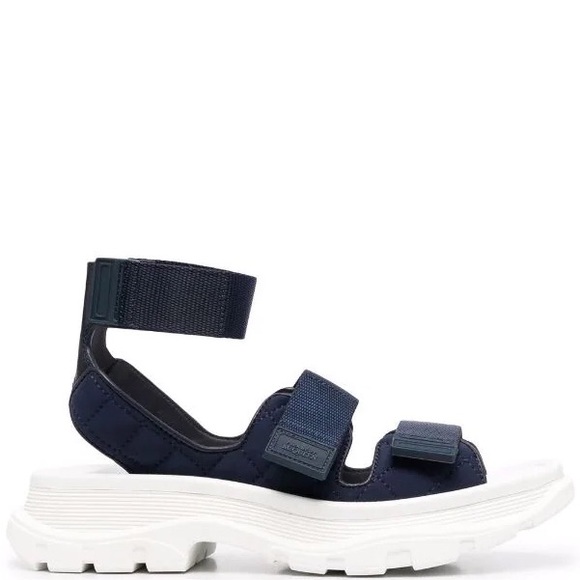 Alexander McQueen thread grip hybrid tech hiking sandals ankle strap so comfy! - Picture 2 of 10